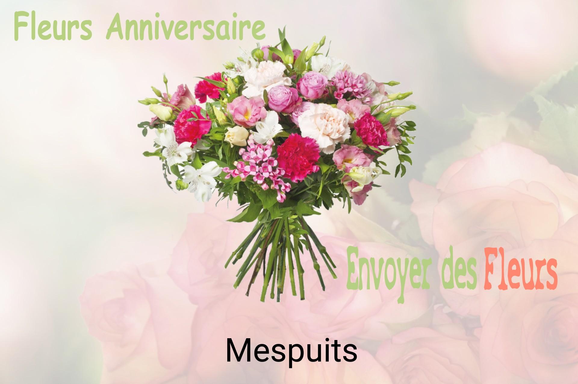 Bouquet de fleurs d’anniversaire livré à Mespuits